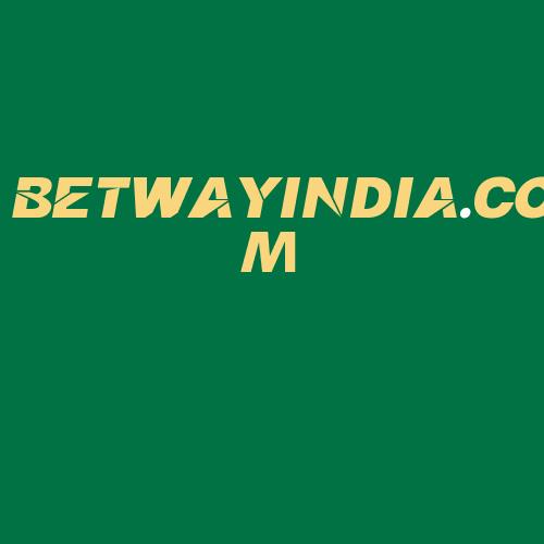 Logo da BETWAYINDIA